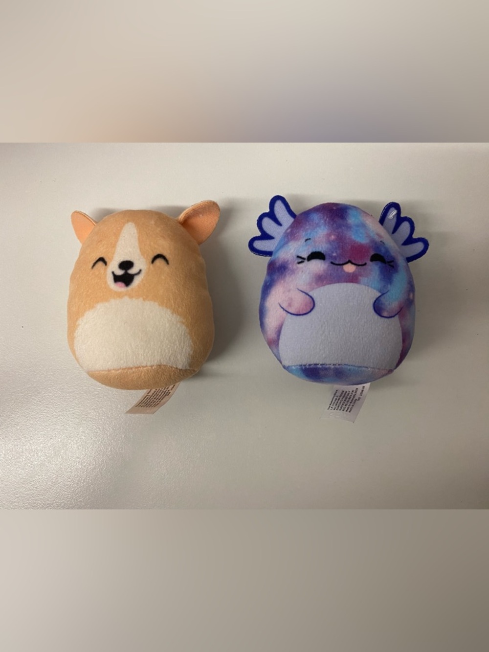 Plush Small toy - Multicolor Galaxy & Tan Plush Buddies